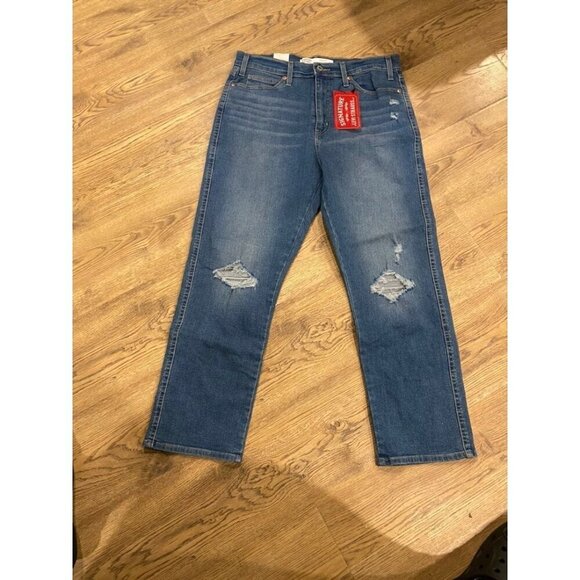 Levis Strauss & Co. Heritage High Rise Straight Jeans for Women's Size 14 - Picture 6 of 9